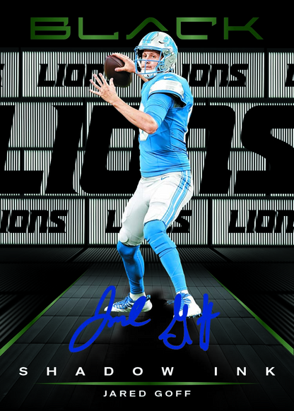 2025 Black NFL Trading Card Box Hobby
